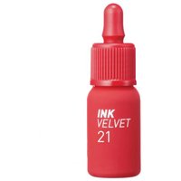 peripera - Ink The Velvet - 4g - #21 Vitality Coral Red