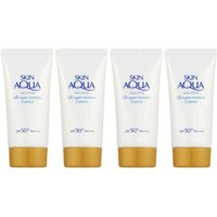 Rohto Mentholatum Skin Aqua Super Moisture Essence Sunscreen (4ea) Set