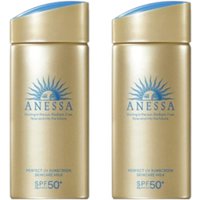 Shiseido - Anessa Perfect UV Sunscreen Skincare Milk N SPF50+ PA++++ - (Random Version) - 90ml (2ea) Set