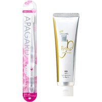 APAGARD - Premio Toothpaste - 53g (1ea) + APAGARD - Crystal Toothbrush - 1pc - Random Color (1ea) Set