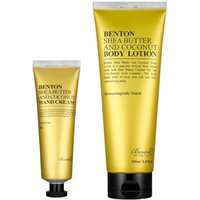 Benton - Shea Butter & Coconut Body Lotion - 250ml (1ea) + Hand Cream - 50g (1ea) Set