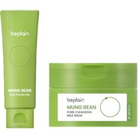 beplain - Mung Bean Milk Peeling Gel + Cleansing Milk Balm Set