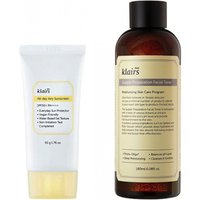 Dear; Klairs - Supple Preparation Facial Toner - 180ml + All-day Airy Sunscreen SPF50+ PA++++ - 50g (1ea) Set
