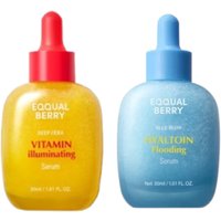 EQQUALBERRY - Vitamin Illuminating Serum - 30ml (1ea) + Hyaltoin Flooding Serum - 30ml (1ea) Set