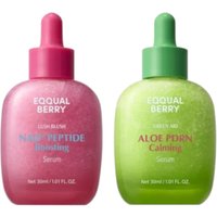 EQQUALBERRY - NAD+ Peptide Boosting Serum - 30ml (1ea) + Aloe PDRN Calming Serum - 30ml (1ea) Set