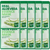 Farm Stay - Real Essence Mask - 1pc - Aloe Vera (10ea) Set