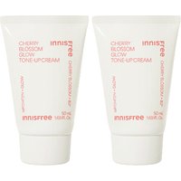 innisfree Cherry Blossom Glow Tone-up Cream - 50ml (2ea) Set
