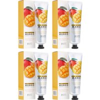 Jigott - Real Moisture Hand Cream - Mango - 100ml (4ea) Set