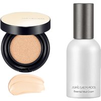 JUNGSAEMMOOL - Essential Skin Nuder Cushion SPF50+ PA+++ - 14g - 17 Fair-Light (1ea) + Essential Mool Cream - 30ml (1ea) Set