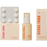 KSECRET - SEOUL 1988 Boosting Ball : Collagen 100% - 35mg x 7 (1ea) X Glow Serum : Niacinamide 15% + Yuja - 30ml (1ea) Set