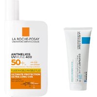 La Roche Posay Anthelios UVmune 400 Invisible Fluid SPF50+ - 50ml (1ea) + Cicaplast Baume B5+ - 100ml (1ea) Set