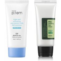 make p:rem x COSRX Best Sunscreen Set