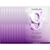 numbuzin - No.9 NAD Bio Lifting-sil Full Cover Facial Mask - 20ml+28ml (10ea)