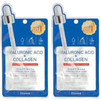 Picomonte - Dcure+ Hyaluronic Acid + Collagen Face Mask - 1 pc (2ea)