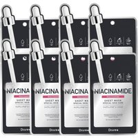 Picomonte - Dcure+ Niacinamide Face Mask - 1 pc (8ea)