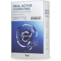 SNP - Real Active Hydrating Ampoule Mask - 10ea