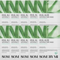 SOME BY MI - Real Aloe Soothing Care Mask - 10pcs