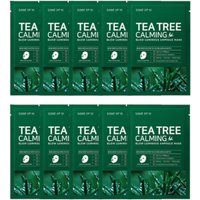 SOME BY MI - Tea Tree Calming Glow Luminous Ampoule Mask - 10pcs