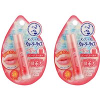 Rohto Mentholatum - Water Lip Colour Balm SPF 20 PA++ - 1pc - Peach Gold (2ea) Set
