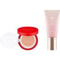 MISSHA - M Signature Real Complete BB Cream EX SPF30 PA++ (New Version) - 45g - 21 Bright Beige X MISSHA - Velvet Finish...