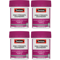 Swisse - Ultiboost High Strength Cranberry - 90 Tablets (4ea) Set