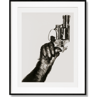 Albert Watson. Kaos. 2nd Edition. Art Edition No. 51–100, 'Monkey with Gun, New York City’, 1992