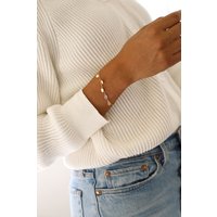 14k Fine Gold Disc Anklet or Bracelet