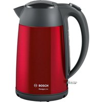 Bosch TWK3P424 Wasserkocher 1.7 L 2400 W Grau, Rot