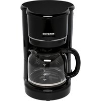 Severin 4320 Kaffebryggare Svart Kapacitet Koppar=10 Glaskanna, Varmhållningsfunktion