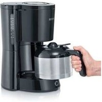 Severin KA 4835 Koffiezetapparaat Zwart Capaciteit koppen: 8