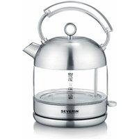 Severin WK 3459 electric kettle 1.7 L 2400 W Stainless steel -
