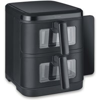 Severin FR 2468 Double 11 L Stand-alone 2800 W Hot air fryer Black -