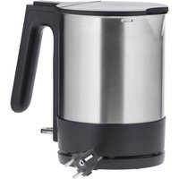 Severin WK 3409 electric kettle 1.7 L 2200 W Black, Stainless steel -