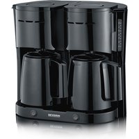 Severin KA 9315 Kaffebryggare Svart Kapacitet Koppar=16 Isolerad kanna