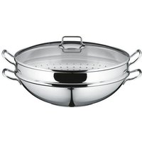 WMF 0792566040 pandesæt - WMF 0792566040, Wok/Stir-fry pande, rustfrit stål