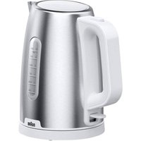 Braun WK 1500 GY electric kettle 1.7 L 2200 W Grey, Stainless steel -