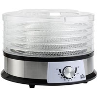 HOMCOM 40-70℃ Five-Tray Food Dehydrator