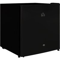 HOMCOM 46 Litre Lockable Countertop Fridge - Black