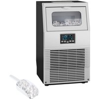 Machine à glaçons commerciale HOMCOM avec 4kg de stockage de glace - Ton argenté