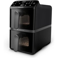 Philips 4000 Series 10L Stacked Dual Basket Airfryer NA460/09
