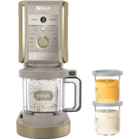 Ninja CREAMi Deluxe 10-in-1 Ice Cream and Frozen Drink Maker NC501UKSTGD - Stone Gold