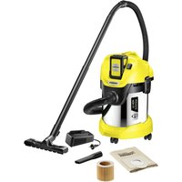 Kärcher Home & Garden WD 3 Battery Premium 1.629-951.0 Nat- en droogzuiger 300 W 17 l Incl. accu
