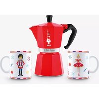 Bialetti Casse-Noisette Moka Express (6 Tasse) et 2 Mugs