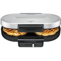 Rommelsbacher WA 1250 waffle iron 2 waffle(s) 1250 W Silver -