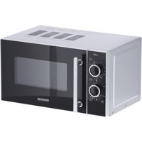 Severin MW 7771 micro-ondes Noir, Argent Micro-ondes combiné