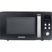 Severin MW 7752 microwave Black, Stainless steel Combination