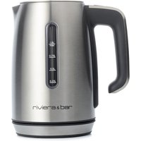 riviera&bar lila Wasserkocher Edelstahl 1L