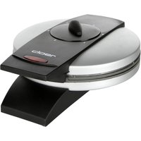 Cloer 1629 waffle iron 5 waffle(s) 930 W Black, Metallic