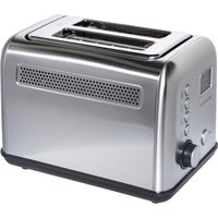 riviera&bar Toaster Edelstahl 2 Kurze Schlitze Vollautom.