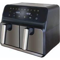 Unold 58685 fryer Double 8 L Stand-alone 1700 W Hot air fryer Black,